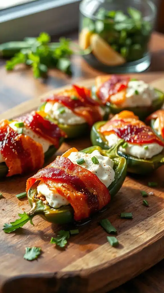 spicy stuffed jalape o bites