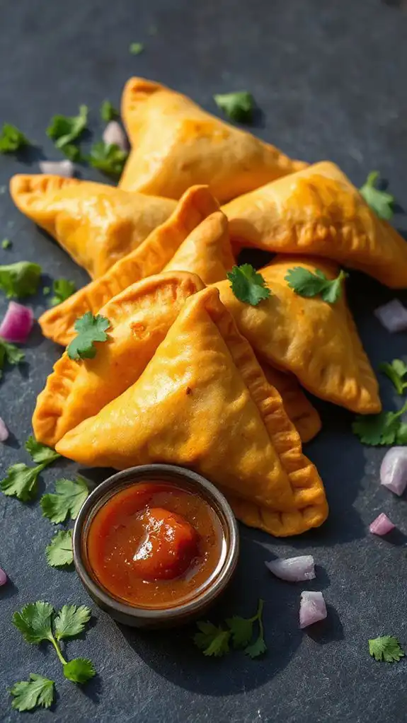 spicy stuffed pastry snacks spicy stuffed pastry snacks