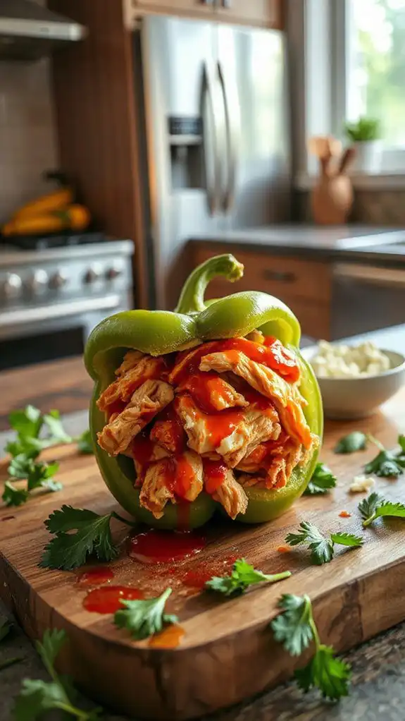 spicy stuffed pepper recipe