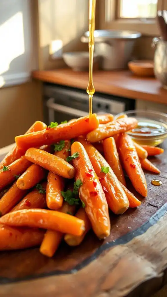 spicy sweet carrot dish