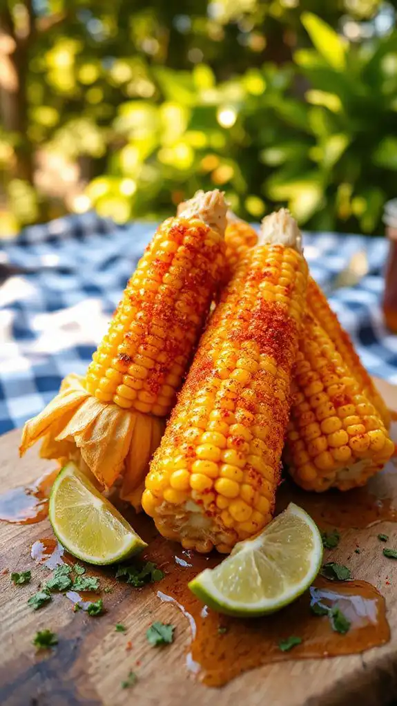 spicy sweet corn dish