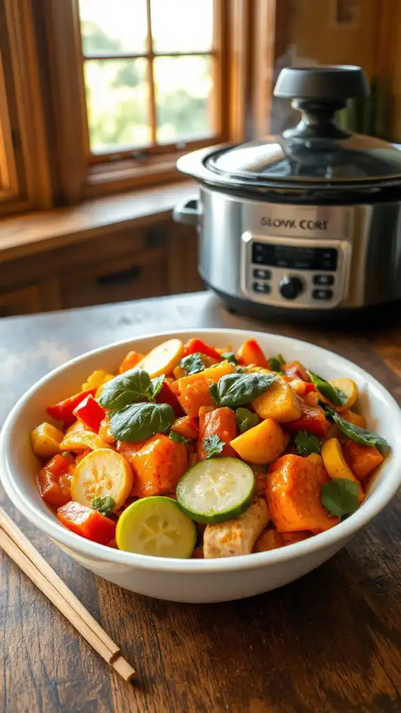 spicy thai vegetable curry