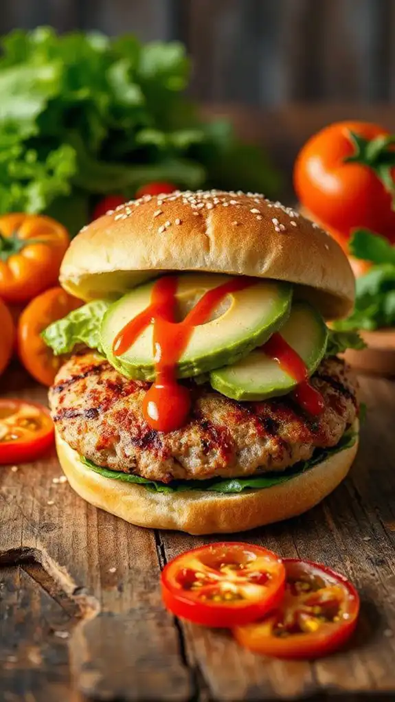 spicy turkey burger recipe