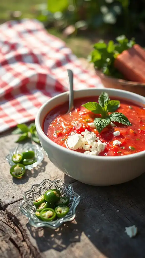 spicy watermelon soup recipe