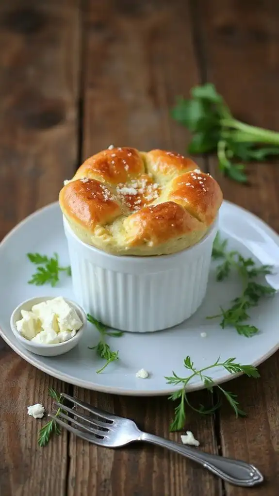 spinach and feta dish