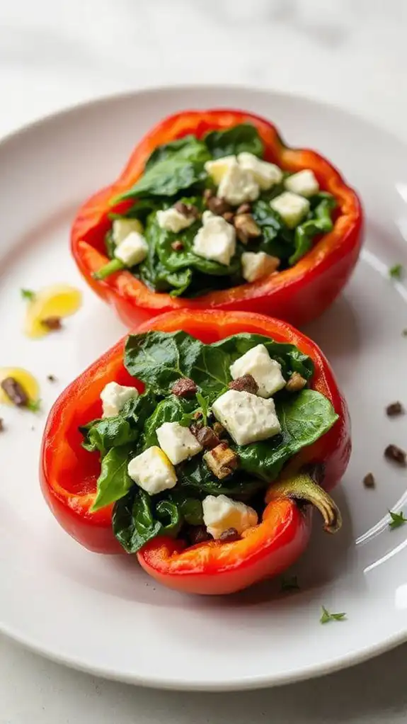 spinach and feta filling
