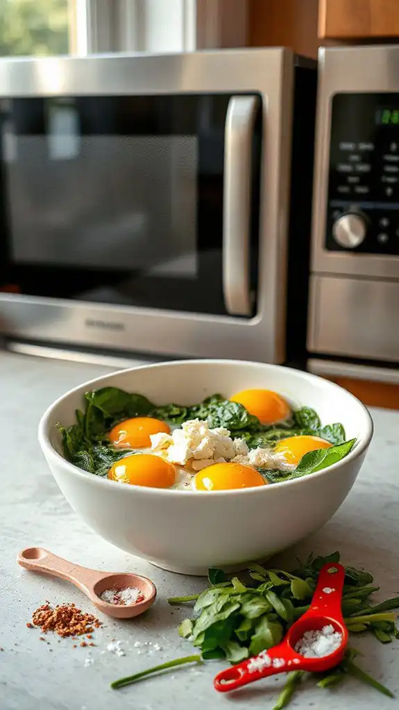 spinach and feta omelette spinach and feta omelette