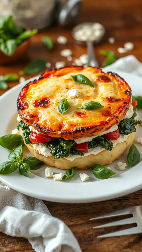 spinach and pepper dish