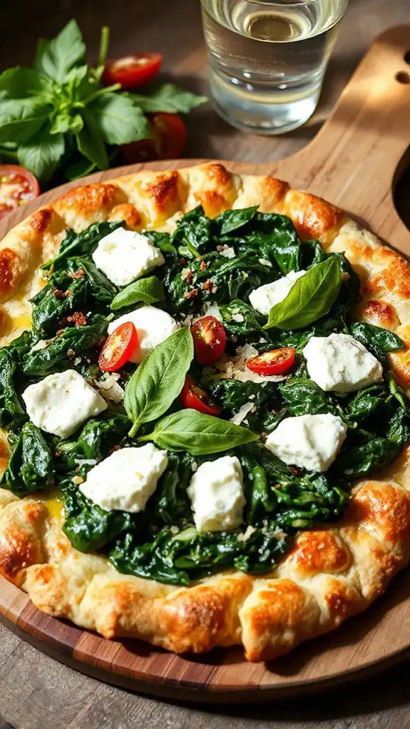 spinach and ricotta dish