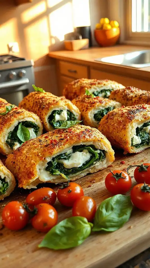 spinach cheese stuffed chicken