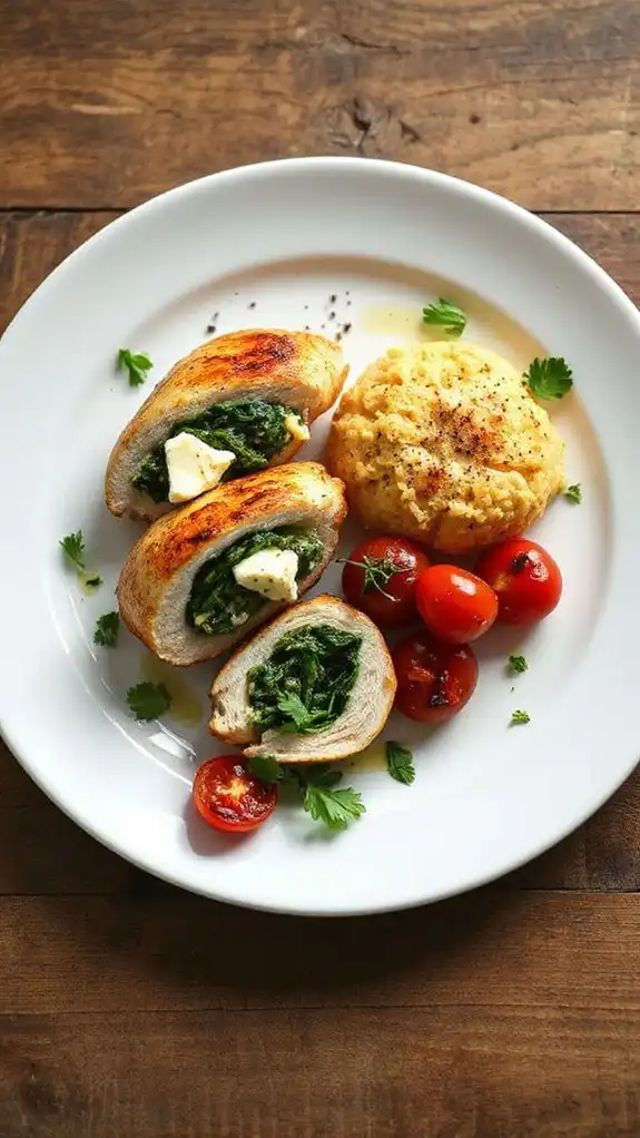 spinach feta chicken breast