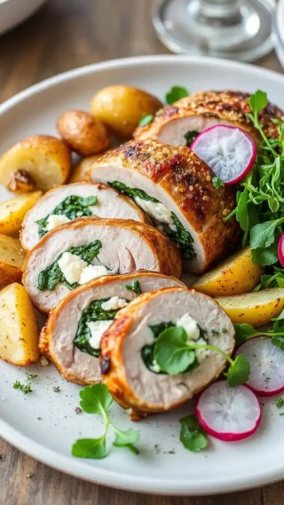 spinach feta pork tenderloin