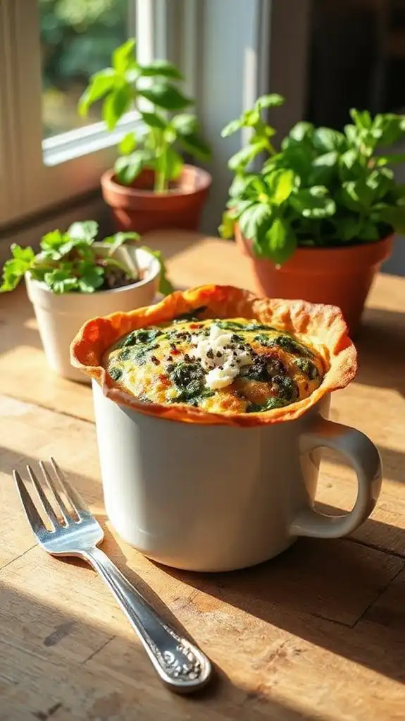 spinach feta quiche recipe