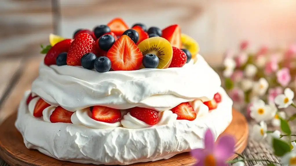 spring fruit pavlova recipes