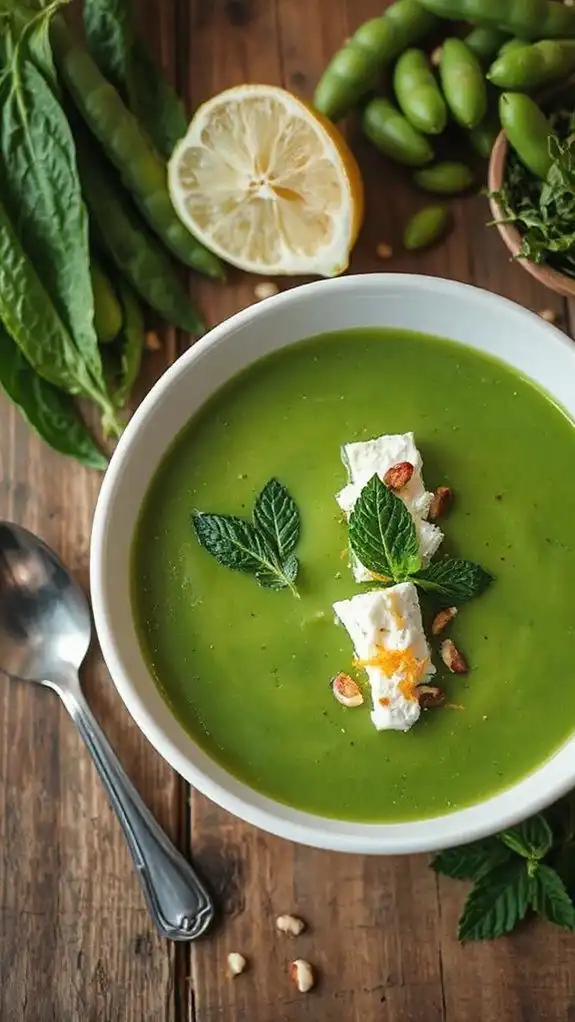 spring pea soup recipe spring pea soup recipe
