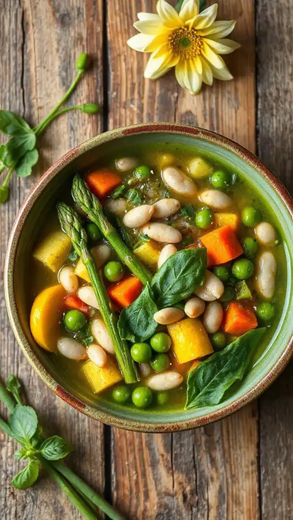 spring vegetable soup recipe spring vegetable soup recipe