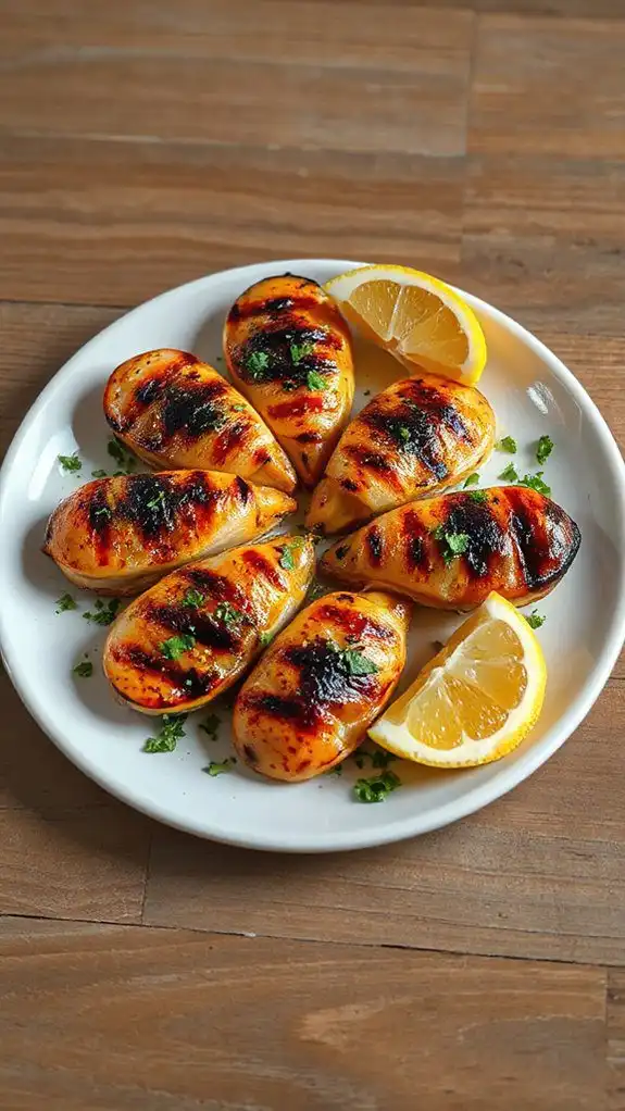 squid stuffed with garlic