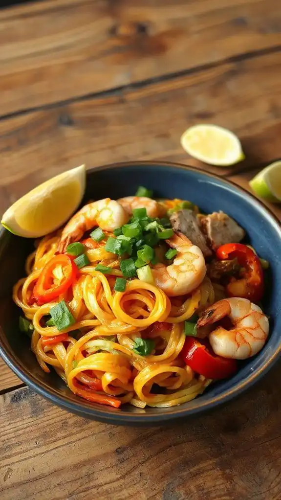 stir fried noodle dish