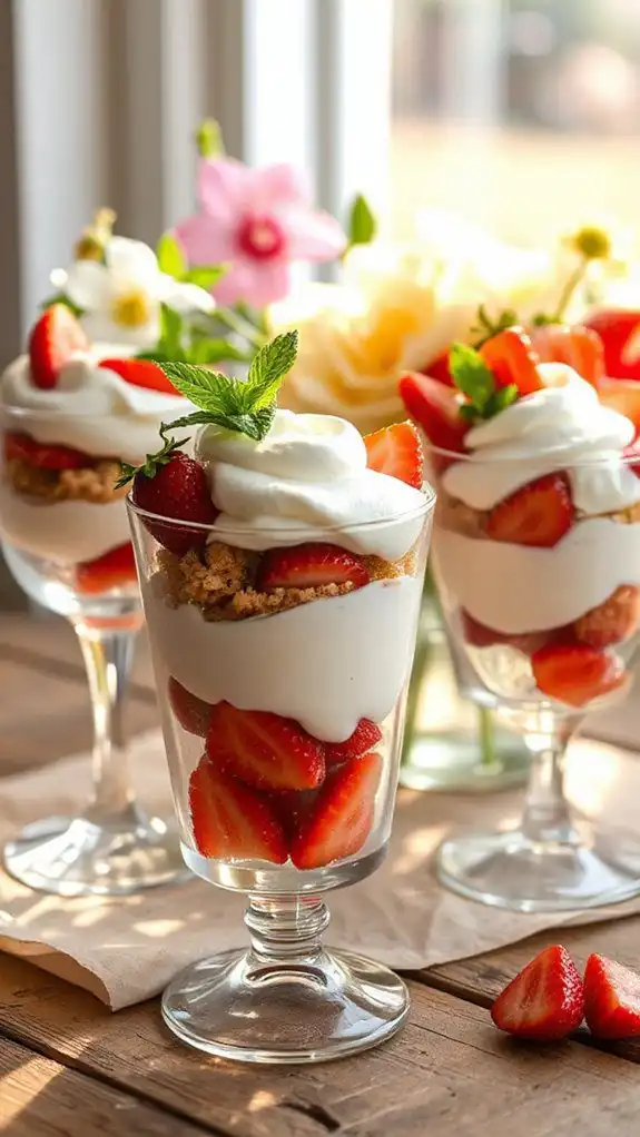 strawberry mousse dessert layers strawberry mousse dessert layers