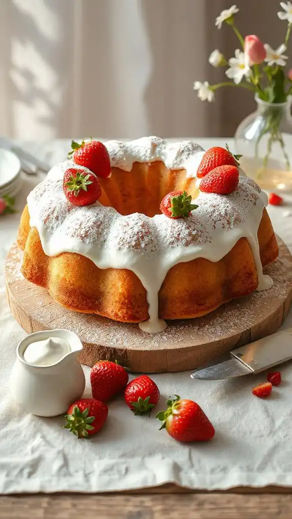 strawberry shortcake bundt delight strawberry shortcake bundt delight