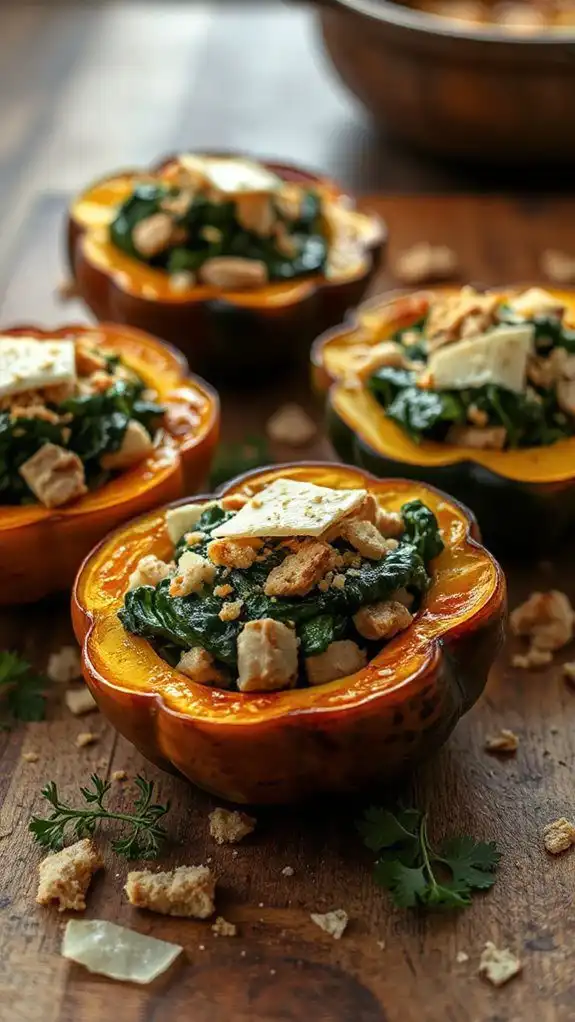 stuffed acorn squash recipe