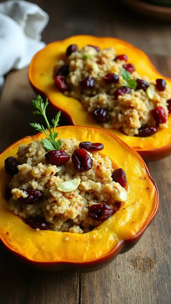 stuffed acorn squash recipe