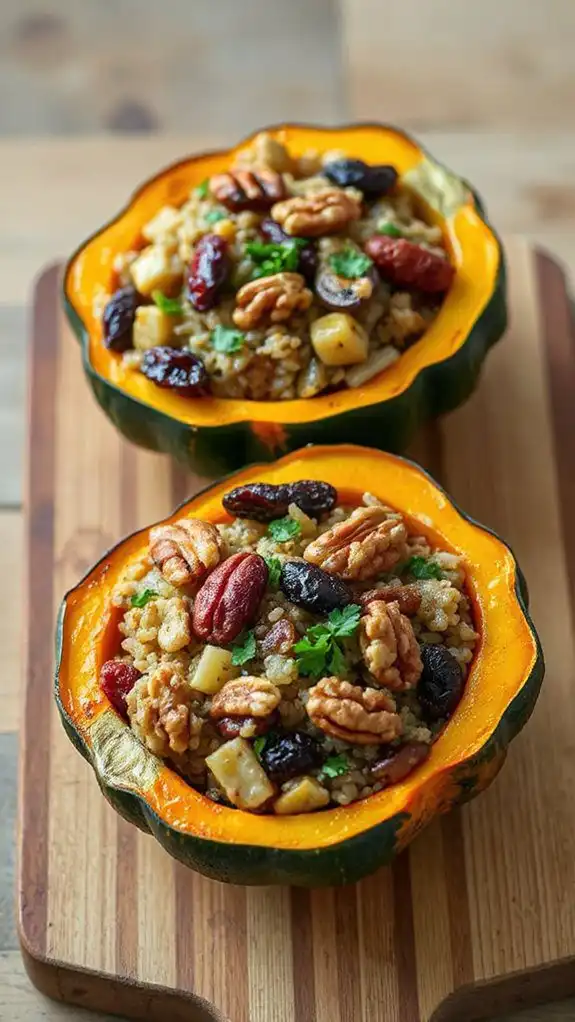 stuffed acorn squash recipe