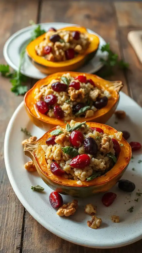 stuffed acorn squash recipe