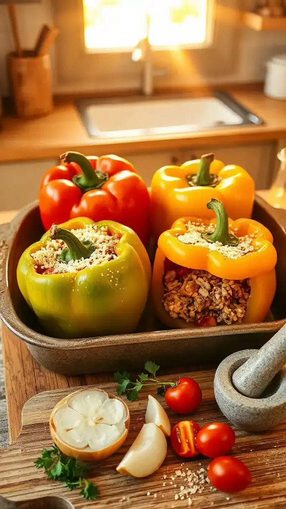 stuffed bell peppers recipe