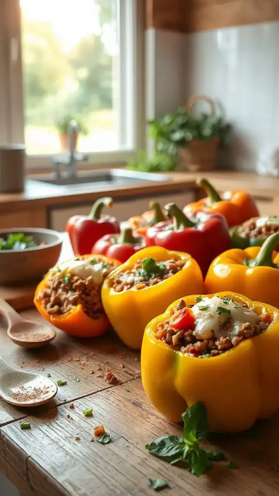 stuffed bell peppers recipe stuffed bell peppers recipe