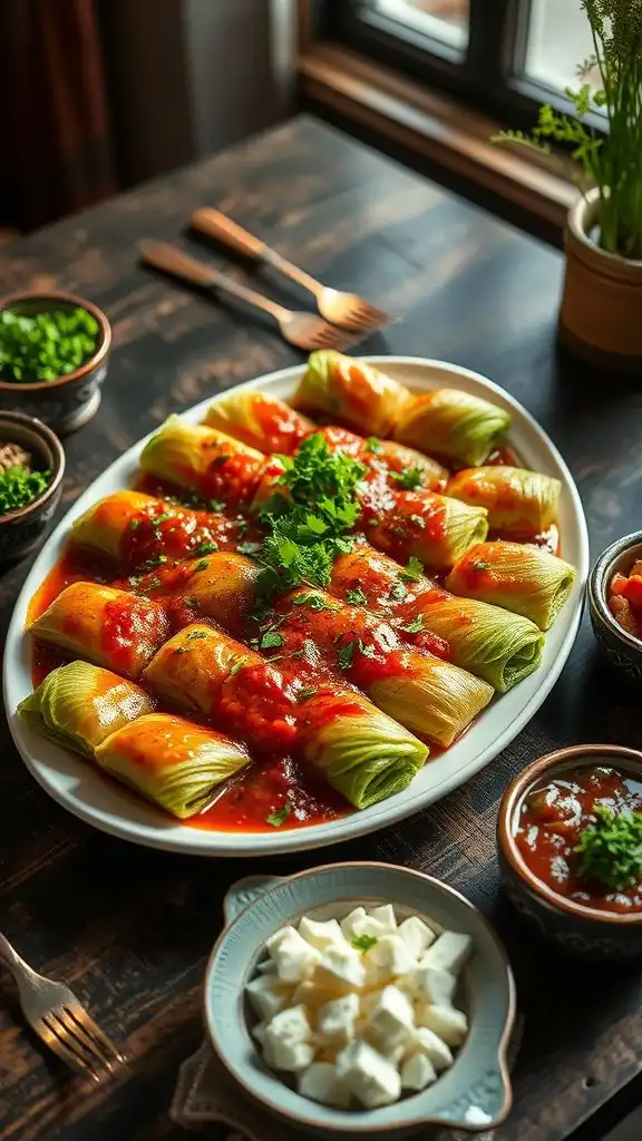 stuffed cabbage dish recipe