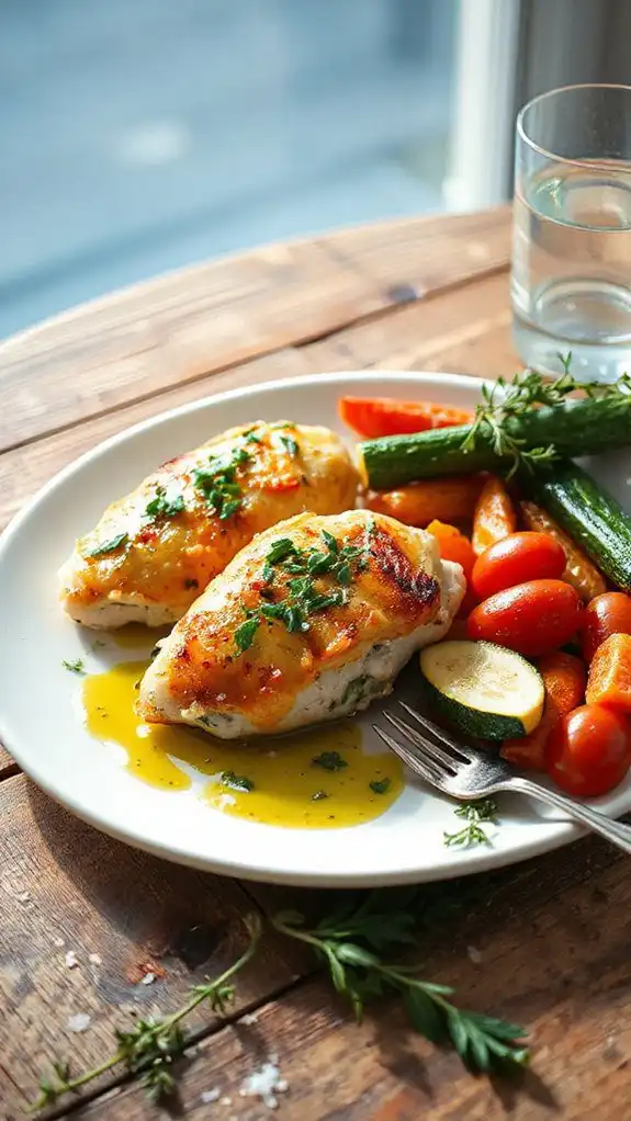 stuffed chicken with spinach stuffed chicken with spinach