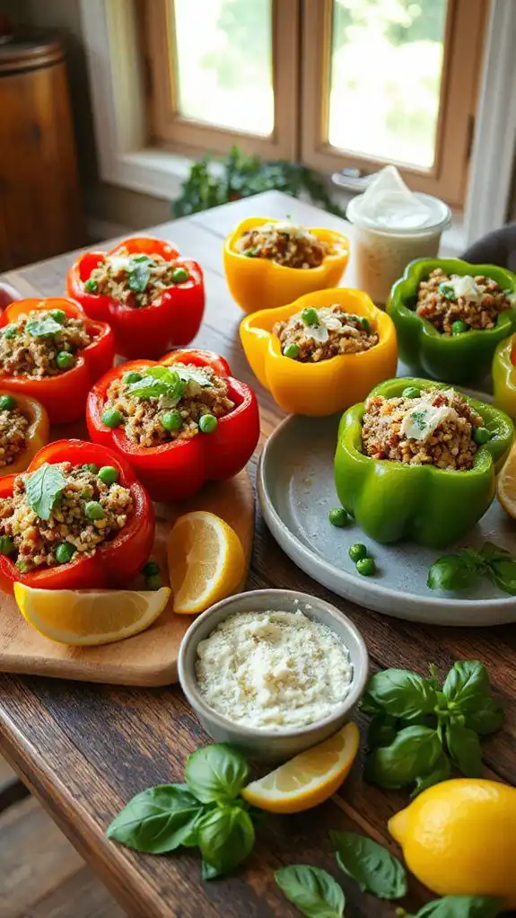 stuffed peppers in microwave stuffed peppers in microwave