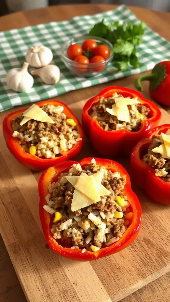 stuffed peppers with beef