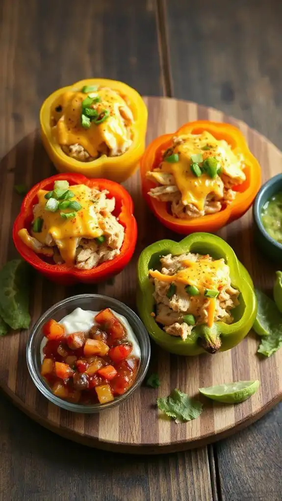 stuffed peppers with chicken