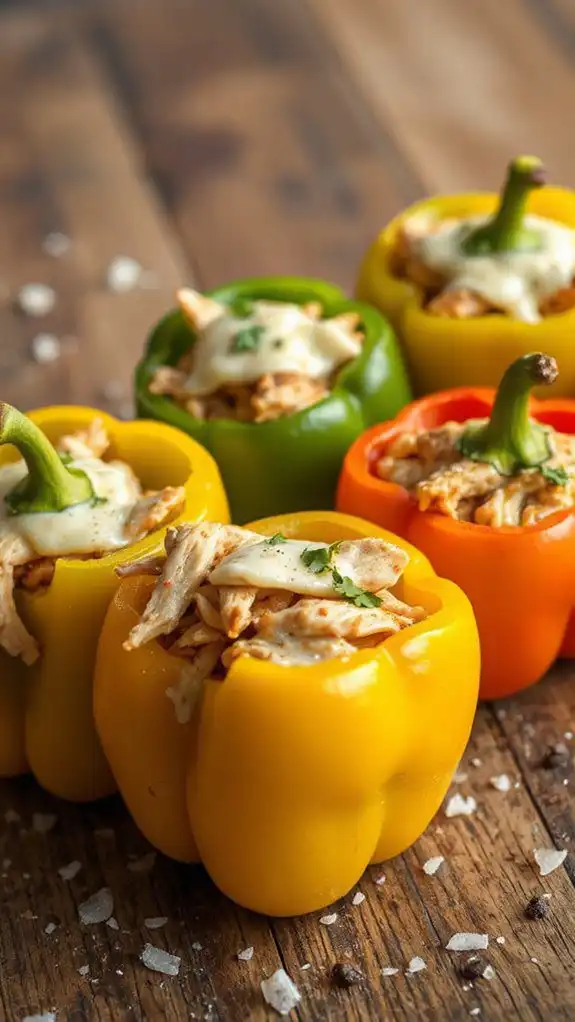 stuffed peppers with chicken