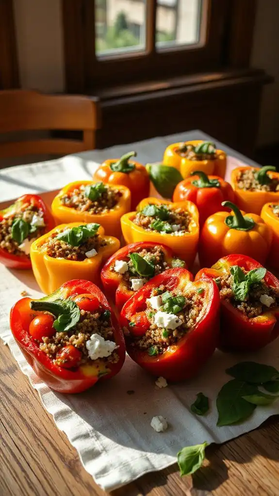 stuffed peppers with quinoa