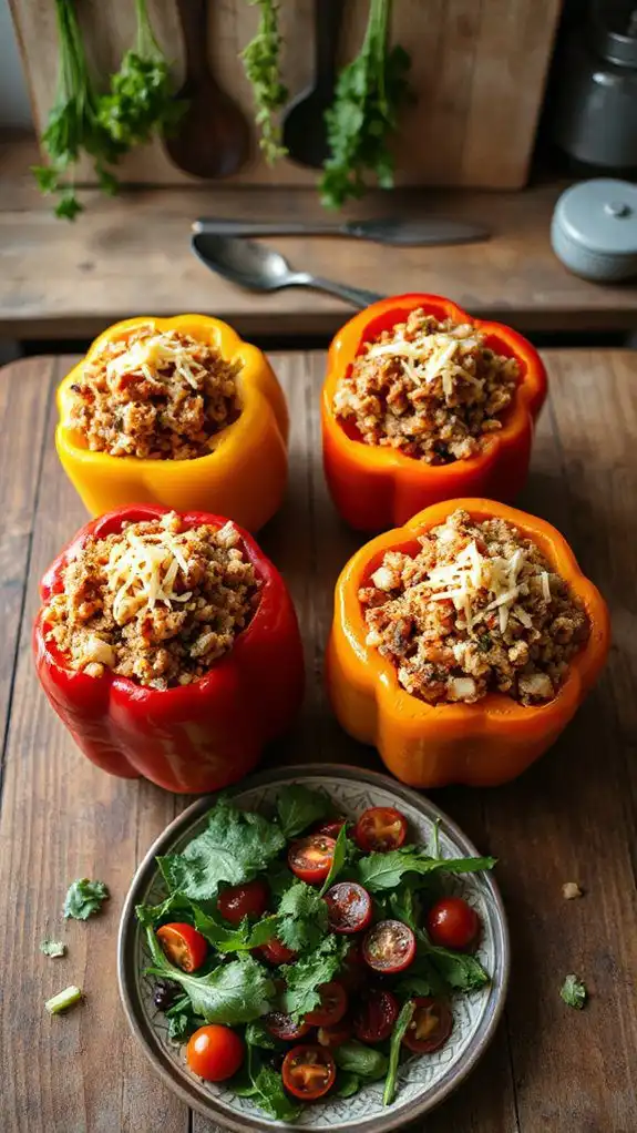 stuffed peppers with quinoa