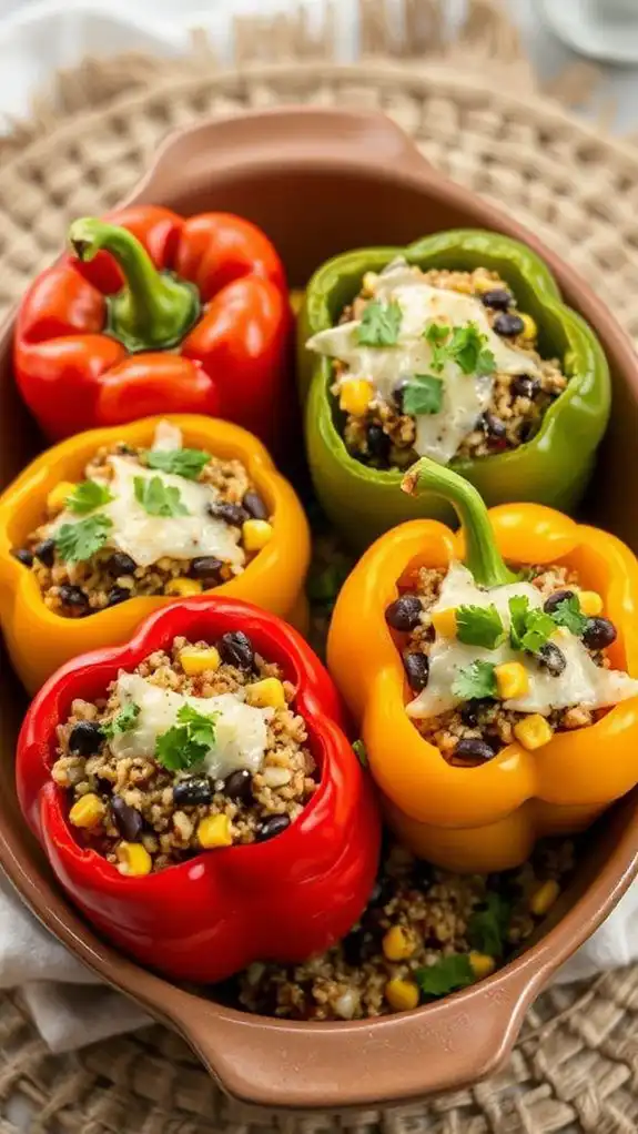 stuffed peppers with quinoa