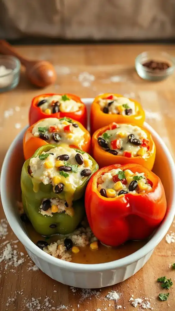stuffed peppers with rice stuffed peppers with rice