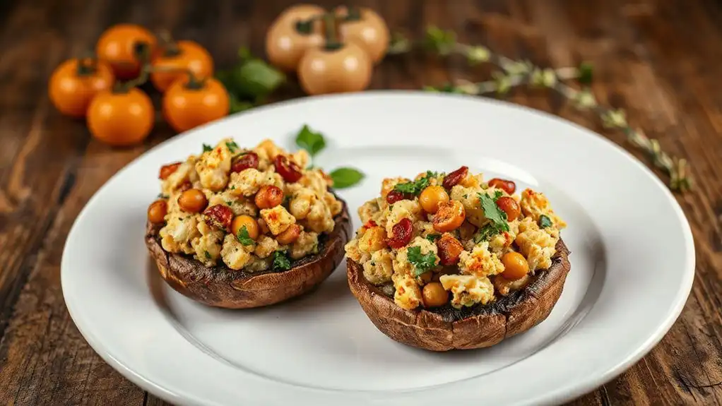 stuffed portobello mushrooms recipe