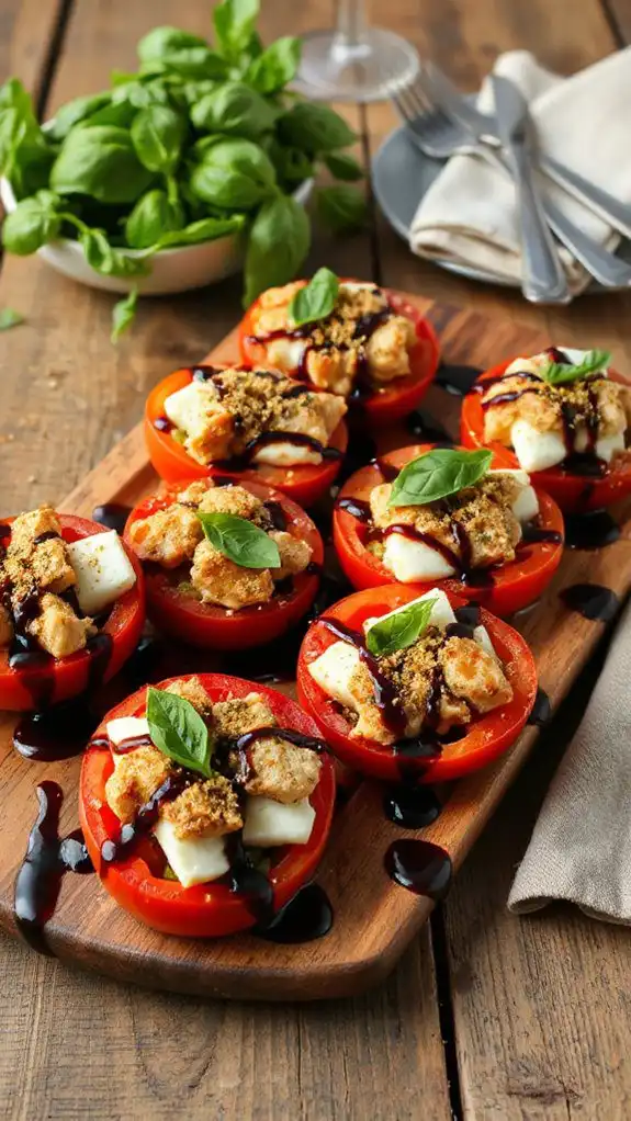 stuffed tomatoes with chicken
