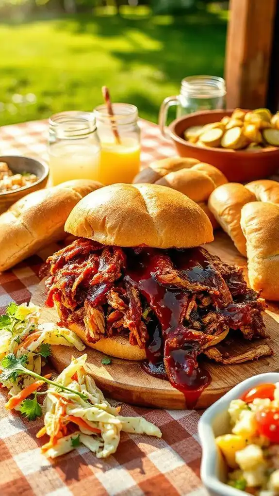 succulent pulled pork sandwiches succulent pulled pork sandwiches