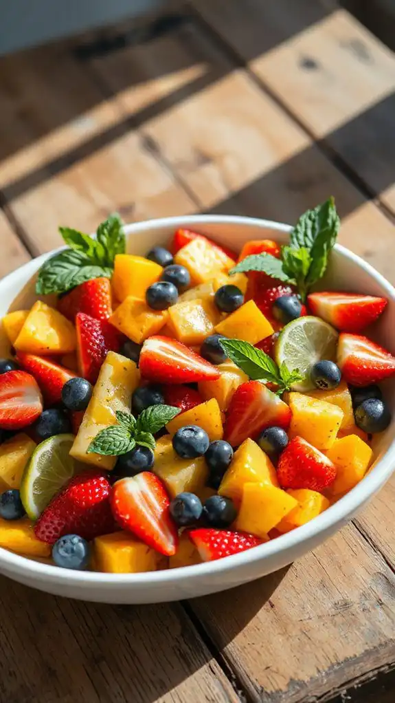 summer fruit salad recipe