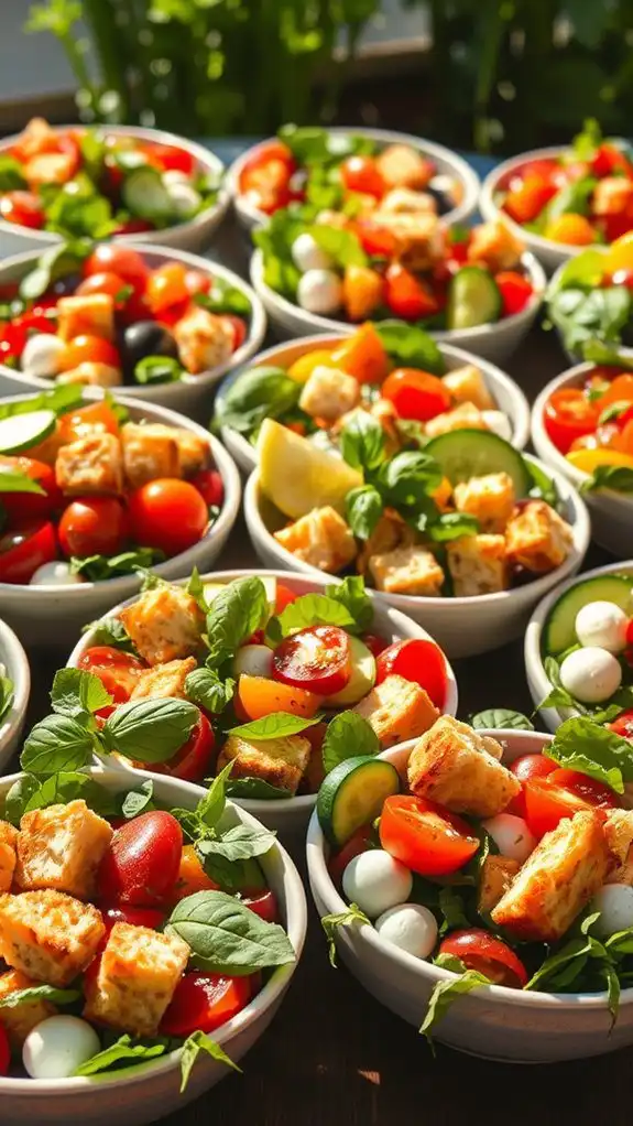 summer panzanella salad recipes