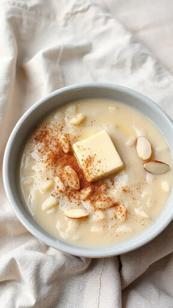 swedish creamy rice dessert