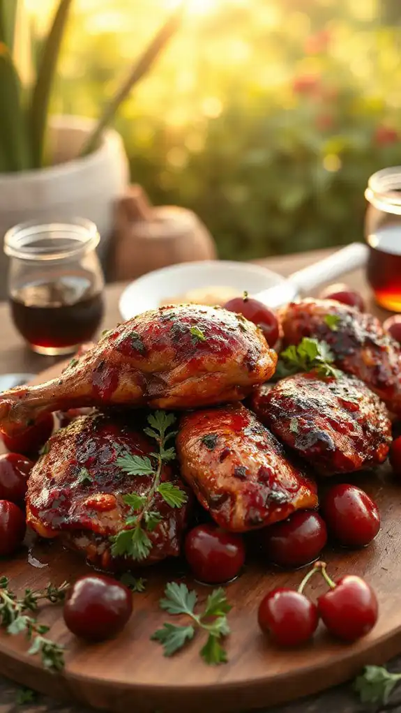 sweet and savory chicken