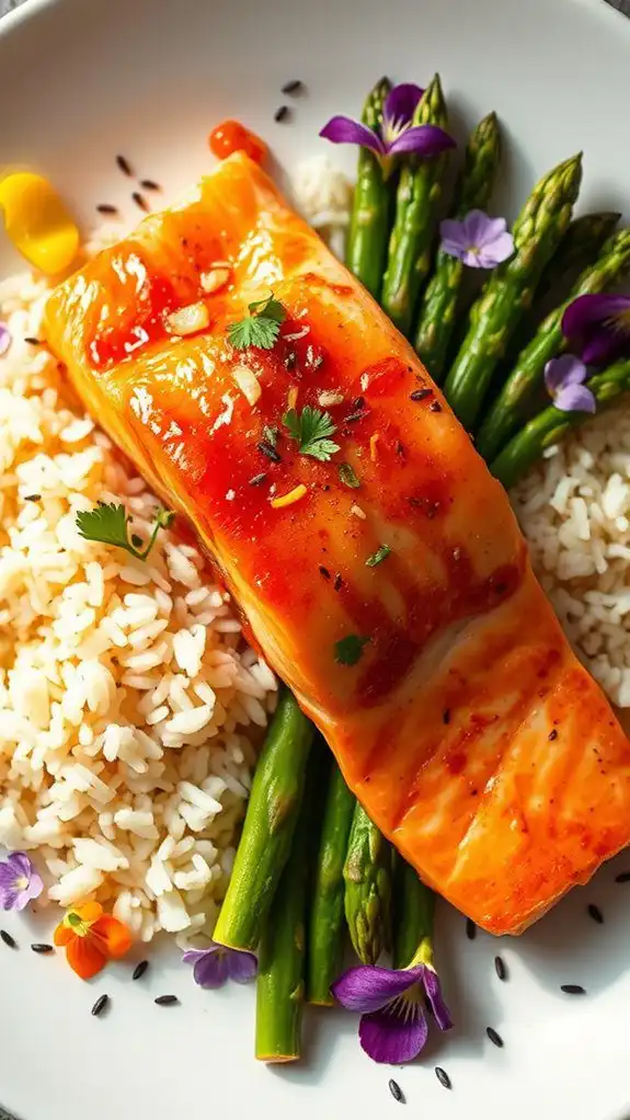 sweet and savory fish