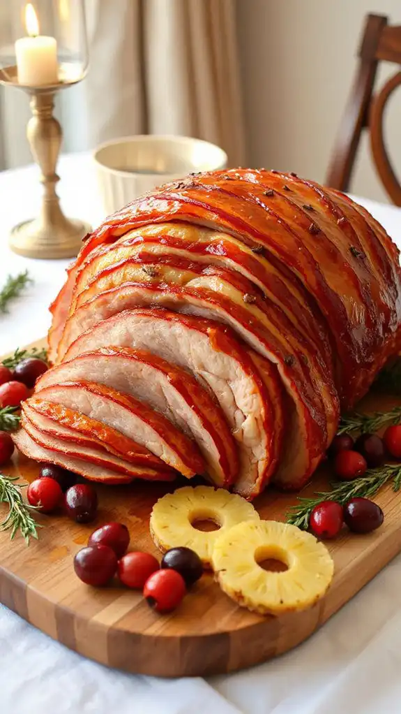 sweet and savory ham