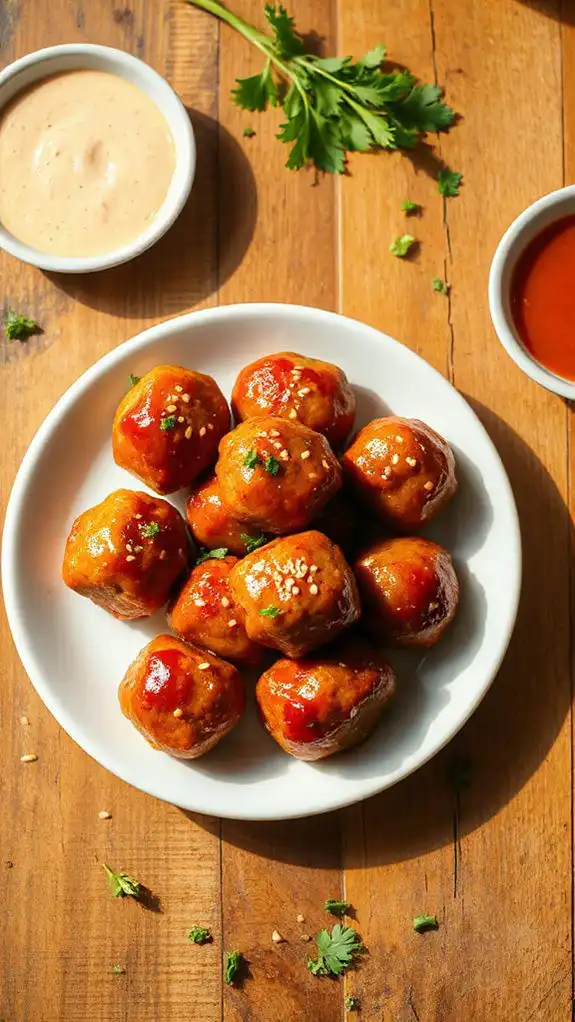 sweet and savory meatballs sweet and savory meatballs